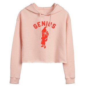 Women's - Jimmy Neutron - Genius Cropped Graphic Hoodie - 1 of 3