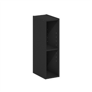 HOMLUX 2-Tier Adjustable Storage Bookcase Space Saving for Laundry Closet Bathroom - 1 of 4