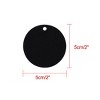 Unique Bargains Wood Mini Chalkboard Signs with Hang Rope Round DIY for Text Price Tags 20 Pcs - 2 of 4