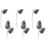 Woodland Christmas Pine Cone Spray – 28-Inch Tall, Set of 6 by Melrose - 3 of 3