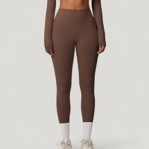 Anna-Kaci Active Women's High Waist Leggings with Side Pockets and Seamless Stretch Fabric for Active and Everyday Wear - 1 of 4