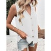 Coolmee Womens Dressy Tank Tops Summer Sleeveless Work Blouses  V Neck Shirts Business Casual Outfits - 2 of 3