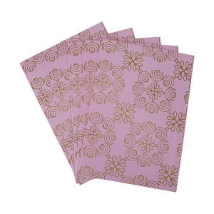 Unique Bargains Gift Wrap Paper Glossy Coated Paper 27.56 x 19.69inches 5 Pcs - 1 of 4