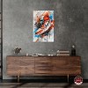 Notoriart Colorful Splatter Sneaker Wall Art Unframed - 2 of 4