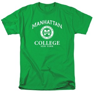 Men's Manhattan College Official Circle Logo T-Shirt - 1 of 4