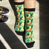 Graceful Peacock Pattern Socks from the Sock Panda (Women's Sizes Adult Medium) - 2 of 4