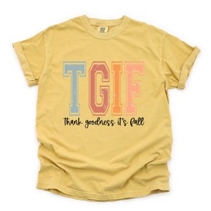 Simply Sage Market Thank Goodness It's Fall Garment Dyed Tee - 1 of 4