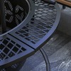 CAVINAS Table Top Firepit with Poker Outdoor Fire Pit Durable Tabletop Fire Pit for Outdoor Grilling and Travel - 4 of 4