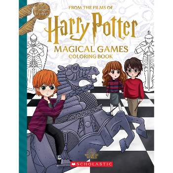 Magical Games Coloring Book (Harry Potter) - by  Jenna Ballard (Paperback)