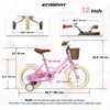 Kids Bike, 12 Inch Toddler Bicycles with Removable Training Wheels, Coaster Brake & Front V Brake, Children Bicycle For 2-3 Years Old Kids & Toddler - image 2 of 4