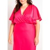 ELOQUII Women's Plus Size Duster Sleeve Maxi Dress - 3 of 4