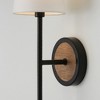 Capital Lighting Jonah 1 - Light Wall Light in  Light Wood/Matte Black - 4 of 4