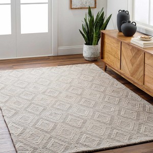 Hauteloom Rectangle Area Rug  Gray - 1 of 4