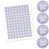 Big Dot of Happiness Purple Elegantly Simple - Guest Party Favors Round Candy Sticker Favors - Labels Fits Chocolate Candy (1 sheet of 108) - 2 of 4