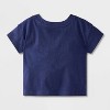 Baby Boys' USA Graphic T-Shirt - Cat & Jack™ Navy Blue - 2 of 3