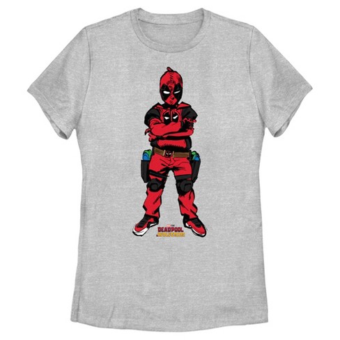 Women's Marvel: Deadpool & Wolverine Kidpool Pose T-Shirt - image 1 of 4