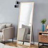 65"x23"Dressing Mirror,Solid Wood Thickened Frame Full-Length Mirror,Bedroom Entrance Decorative Mirror,Floor Standing Mirror-The Pop Home - 2 of 4