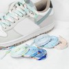 INSPIRE CHIC Flat Shoelaces Shoestrings for Sneakers Hiking Shoes Blue 0.31'' 1 Pair - 4 of 4