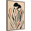 Amanti Art Intimate Embrace Man and Woman by Treechild Canvas Wall Art Print Framed 16 x 23-in. - 3 of 4