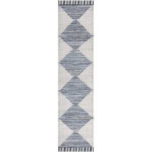 Kilim With Fringes KLM309 Flat Weave Rugs - Safavieh - 1 of 4