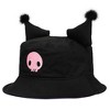 My Melody Kuromi Inspired Black unisex Bucket Hat with ears - image 2 of 4