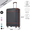 20" Hardside Carry-On Luggage, with TSA-Lock, Silent Spinner Wheels, Lightweight Travel Luggage For Business - 2 of 4