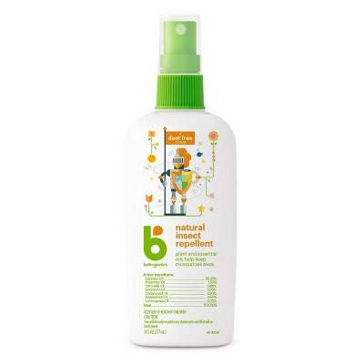 Babyganics Natural DEET-Free Insect Repellent - 6 fl oz Spray Bottle