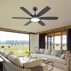 52" Modern Ceiling Fan with Light Kit and Remote - 2 of 4