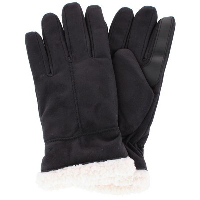 Isotoner Men's Winter Ski Glove with Extended Cuff and Zipper Pocket