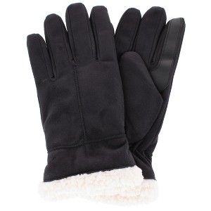 Isotoner Men's Winter Ski Glove with Extended Cuff and Zipper Pocket - 1 of 4