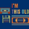 Men's Design By Humans I'm this old - Old data storage media By DsgnCraft Tank Top - 2 of 3