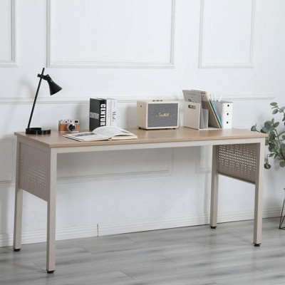 Folding table desk black 47✖24 inches computer Workstation No Install, Kids Student Study Writing Work for Home Office-The Pop Home