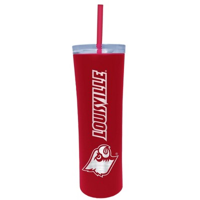 NCAA Louisville Cardinals 18oz Stainless Steel Skinny Tumbler