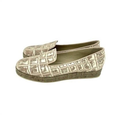 Women's Wo's Leather Loafer Flats - Tapeet Vicini