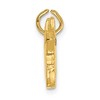 Black Bow Jewelry 14k Yellow Gold and Ruby 3D Scottie Charm or Pendant - 2 of 4
