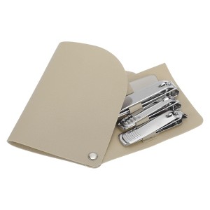 Unique Bargains Round Tail Nail Clippers Set 4 Pcs - 1 of 4