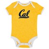 NCAA Cal Golden Bears Infant Girls' 3pk Bodysuit - 3 of 4