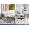Onri 4 Pc Sofa Set - Indoor/Outdoor - PAT9027 - Safavieh - 2 of 4