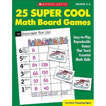 25 Super Cool Math Board Games - by  Lorraine Hopping Egan & Anderko Teresa (Paperback)