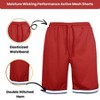 Jump Start Men's Mesh Quick Dry Athletic Performance Shorts - 4 of 4