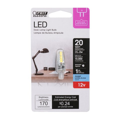 Feit G4 Led Bulb Daylight 20 Watt Equivalence 1 Pk : Target