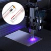 VEVOR 60W CO2 Laser Tube, 49.2 in (1250 mm) Length, 2 in (55 mm) Dia Borosilicate Glass Laser Cutter Tube with Metal Head, 5000-6000hr Wires - 2 of 4