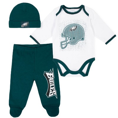 NFL Philadelphia Eagles Toddler Boys' 3pk Coordinate Set - 4T