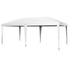 DSVIMOY 10'*20' Pop Up Canopy Tent, Outdoor Instant Gazebo Sun Shade Shelter for Catering, Wedding, White, 230.4"*116.4"*106.8" - 2 of 4