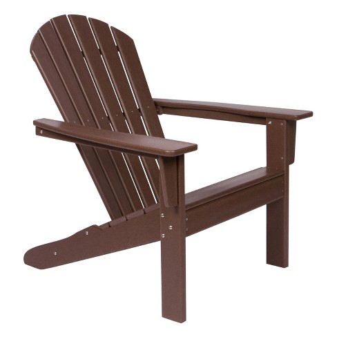 Seaside Plastic Adirondack Chair - Shine Company Inc. : Target