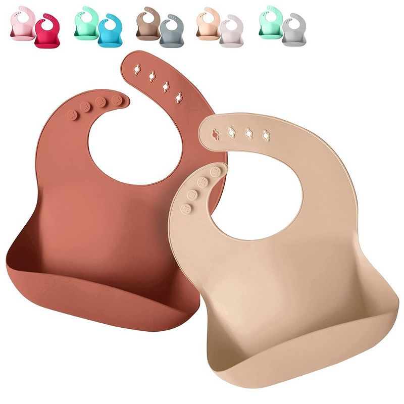 Sperric Silicone Baby Bibs, 1 of 6