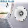 Pyle 1" 120W Marine PEI Dome Tweeters with Horn Diffuser - White, PLMRTW25W - 3 of 4