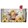 Briarwood Lane Summer Mailbox Cover  - Standard Size - Highland Cow For Summer Mailbox Cover - 2 of 2
