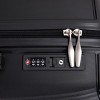 FURNIinspire Bag and Luggage Sets 3 Piece Family Travel Suitcase Set with Wheels, Stylish Lightweight Carry On Luggage, Black, 19.29"*12"*29.13" - 4 of 4