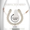 Evideco French Home Goods Elegant Rope Curtain Tie Backs - Decorative Holdbacks for Drapes and Curtains - 3 of 4